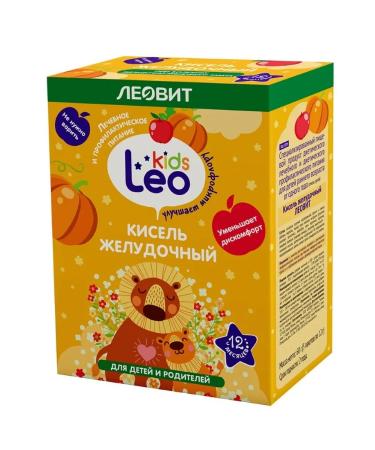 LEOVIT Leokids jelly for children "gastric" 5 pcs