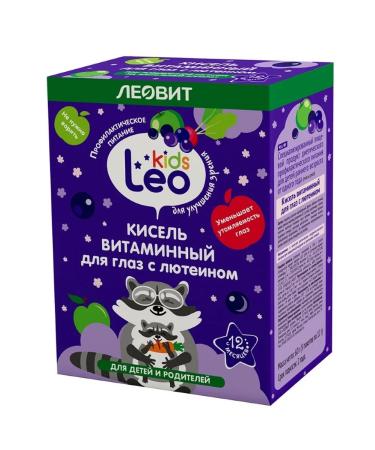 LEOVIT Leokids jelly for children "vitamin with lutein" 5 pcs - Buy Online on GoSupps.com