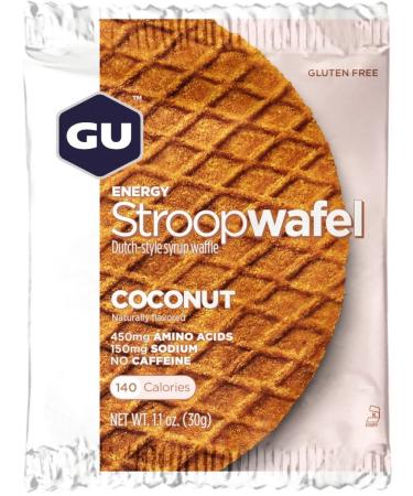 GU Energy Labs Gu Energy Stroopwafel No Caffeine 32 g coconut - Buy Online on GoSupps.com
