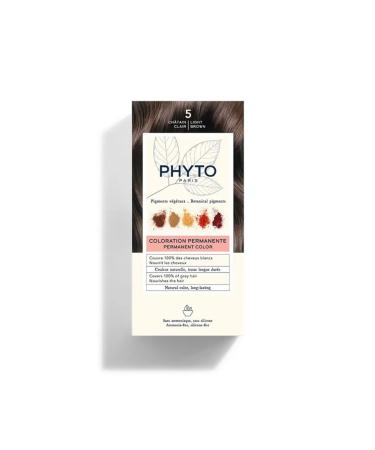 Phyto Fito Cream-coloring hair tone 5 (light brown-haired)