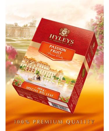 HYLEYS Heilis Black Tea Fruit of Passion with Marakuya 2 pcs 100 g - Buy Online on GoSupps.com