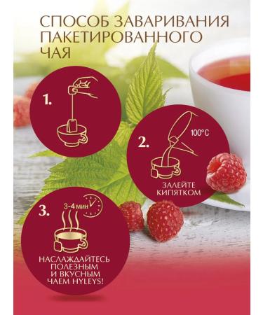HYLEYS Black tea with raspberry harmony of nature 2 pcs 25 Pack - Buy Online on GoSupps.com