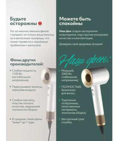 AurumVolt Professional hair dryer - Buy Online on GoSupps.com