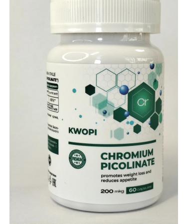 KWOPI Chromium picolinate for weight loss and reduction of appetite - Buy Online on GoSupps.com