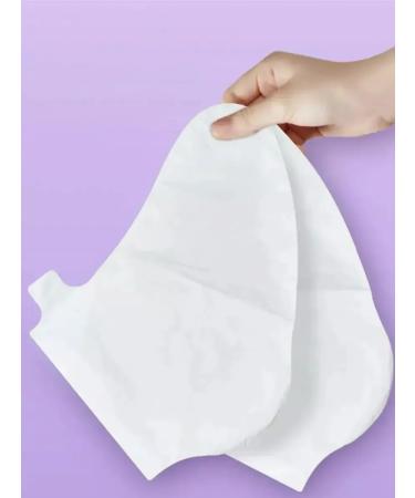 Feet mask sock Sadoer with nicotinamide and papaya - Buy Online on GoSupps.com