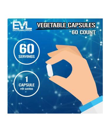 EVLution Nutrition L-theanine 200 mg 60 capsules - Buy Online on GoSupps.com