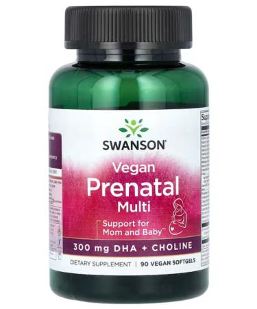 Swanson Prenatal multivitamin complex 90 capsules - Buy Online on GoSupps.com