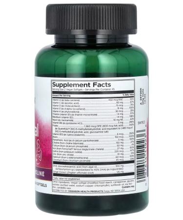 Swanson Prenatal multivitamin complex 90 capsules - Buy Online on GoSupps.com
