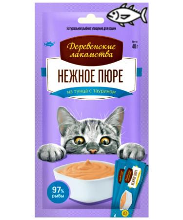 Country delicacies Cat treat for puree 1 pc tuna