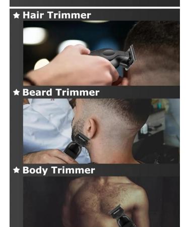 Kemei Trimmer for haircuts and beards with men's nozzles - Buy Online on GoSupps.com