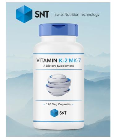 SNT Swiss Nutrition Technology Vitamin K Vitamin K-2 MK-7 120 cap