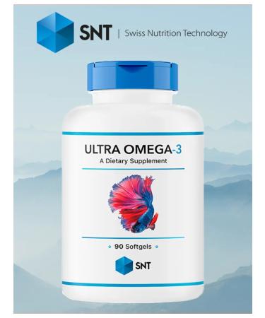 SNT Swiss Nutrition Technology Fish oil Ultra Omega-3 90 cap