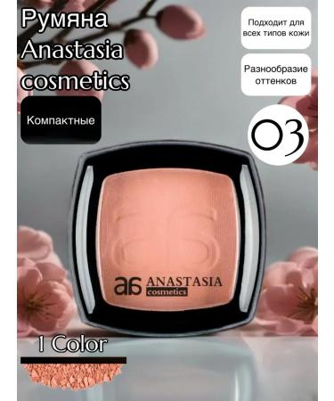 Anastasia Cosmetics Blush (set 3)