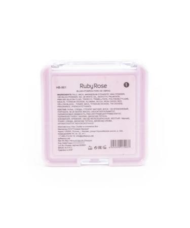 Ruby rose Face blush matte Blush tone 01 peach 6.5g 2 pcs - Buy Online on GoSupps.com