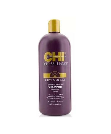 chi Deep Brilliance Olive Monoi shampoo for damaged hair - Buy Online on GoSupps.com