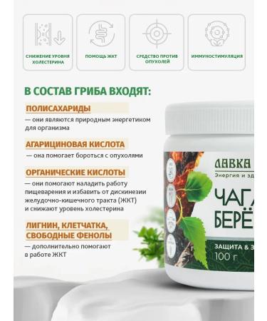 Mushroom Picker's Shop Chaga Birch natural 100 grams - Buy Online on GoSupps.com