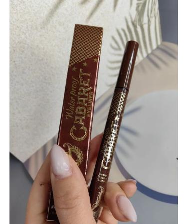 felt-tip eyeliner Eye eyeliner brown felt -tip pen - Buy Online on GoSupps.com