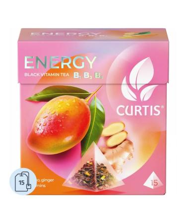 Curtis Black tea Energy flavored middle sheet - Buy Online on GoSupps.com