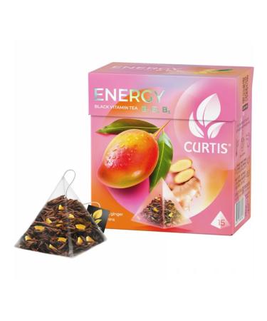 Curtis Black tea Energy flavored middle sheet - Buy Online on GoSupps.com
