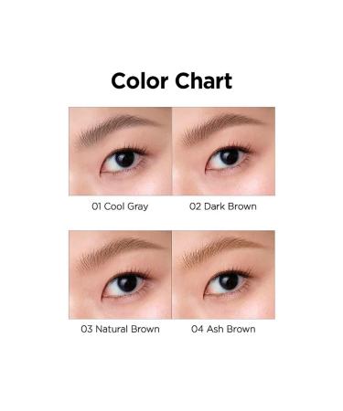 PERIPERA Eyebrow mascara Speedy Skinny Browncara 04 Ash Brown - Buy Online on GoSupps.com