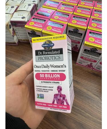 Garden of Life Dr. Formulated Probiotic for women 50 billion 30 capsules - Buy Online on GoSupps.com