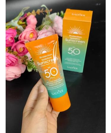 Sunscreen cream Sunglassry waterproof cream gel for the face and body C is high - Buy Online on GoSupps.com