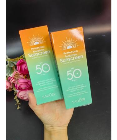 Sunscreen cream Sunglassry waterproof cream gel for the face and body C is high - Buy Online on GoSupps.com