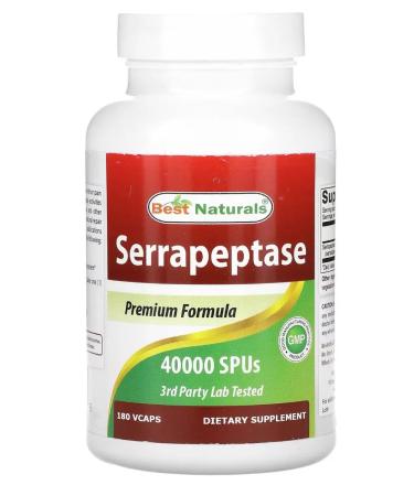 Lake Avenue Nutrition Serrapeptase 40 000