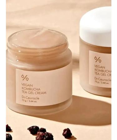 Dr Ceuracle Facial Cream Vegan Kombucha Tea Gel Cream - Buy Online on GoSupps.com