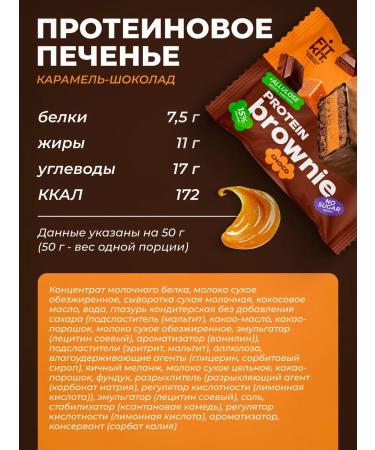 FIT KIT Brownie's protein cookies without sugar 50 g assorted - Buy Online on GoSupps.com