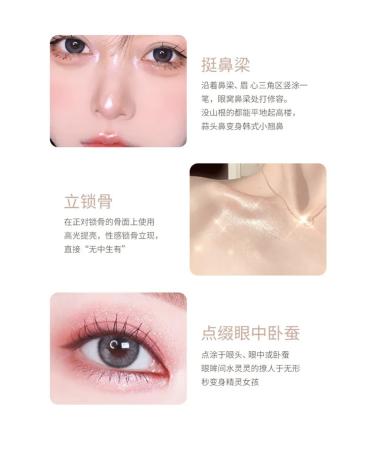 Makeup cosmetics Highlighter for the face and body Shadow Sparkle - Buy Online on GoSupps.com