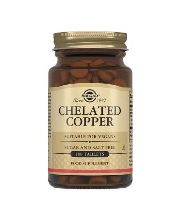 SOLGAR Helat copper 100 pcs