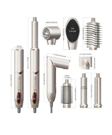 yoodragons Removable folding hair hair dryer 7 in 1 - Buy Online on GoSupps.com