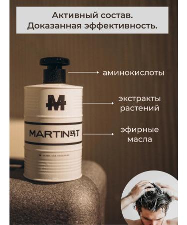 MARTIN Shampoo against dandruff for oily hair male 500 ml - Buy Online on GoSupps.com