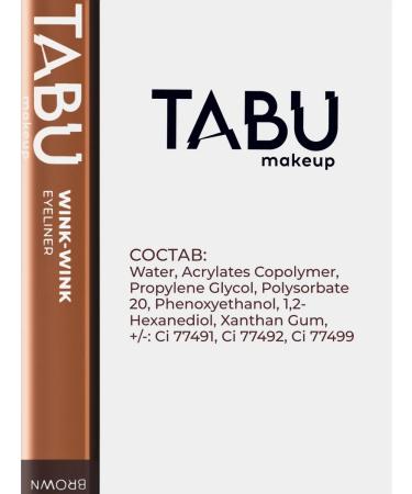 TABOO Eyeling Liner for Eye Brown Flomster Wink-Wink - Buy Online on GoSupps.com