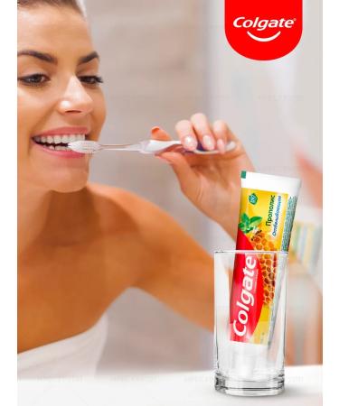 COLGATE Dental paste Propolis bleaching 100ml*4pcs - Buy Online on GoSupps.com