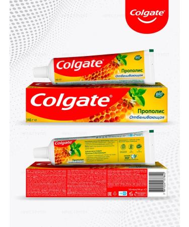 COLGATE Dental paste Propolis bleaching 100ml*4pcs - Buy Online on GoSupps.com