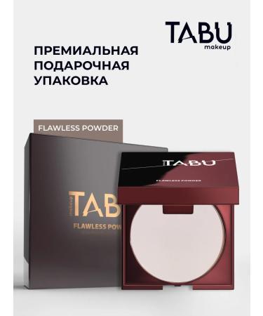 TABOO Facial powder matting crumbly Flawless Powder - Buy Online on GoSupps.com