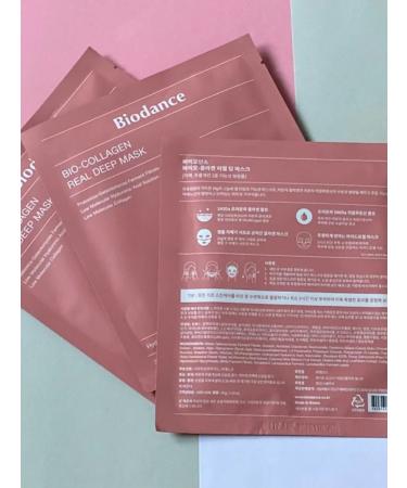 Biodance BioCollagen Set of hydrogel masks Bio-Collagen Real Deep Mask - Buy Online on GoSupps.com