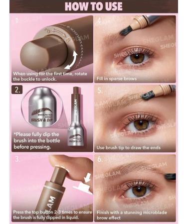 SHEGLAM Pencil waterproof for eyebrows - Buy Online on GoSupps.com