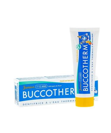 BUCCOTHERM Paste toothpaste for children 7 - 12 years old taste peach tea - Buy Online on GoSupps.com