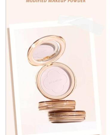 Matting powder for the face pink