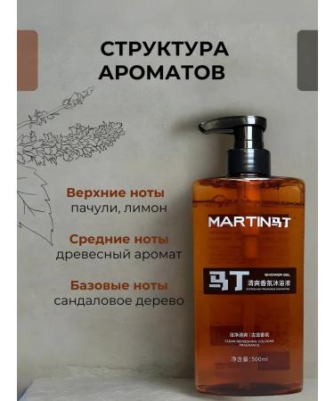 MARTIN Soul Gel Male Cleaning and Moisturizing 500 ml - Buy Online on GoSupps.com