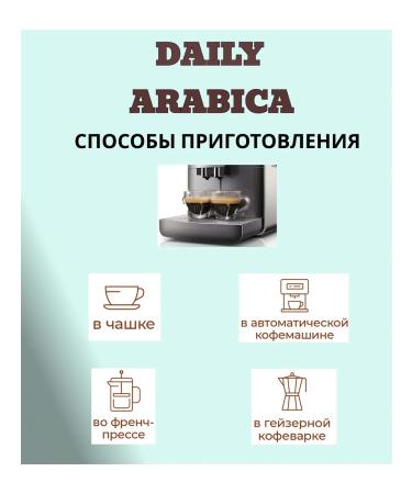 Daily Arabica Coffee in grains 1 kg - Buy Online on GoSupps.com