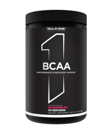Rule 1 BCAA amino acids 498 g - watermelon - Buy Online on GoSupps.com