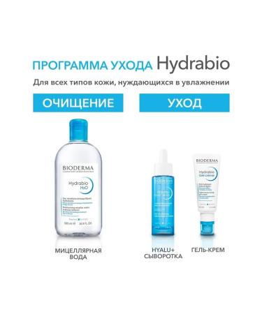 Bioderma Hydrabio moisturizing serum against wrinkles Hyalu+ 30ml - Buy Online on GoSupps.com