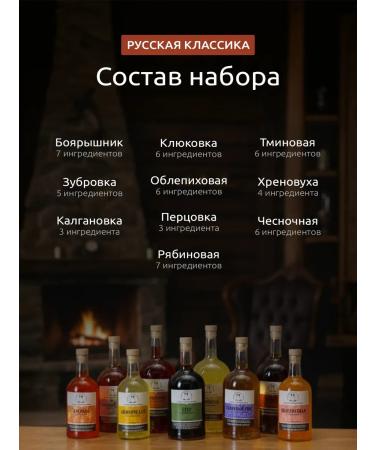 Bootlegger Gift herbal collection for moonshine tinctures set of 10 - Buy Online on GoSupps.com