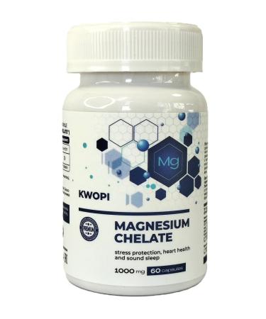 KWOPI Magnesium Helat bisglitsinate from stress and insomnia - Buy Online on GoSupps.com