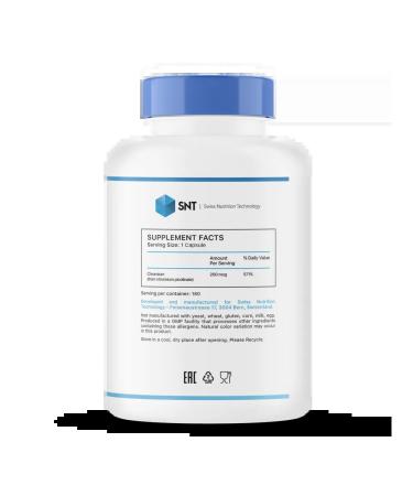SNT Chromium picoline Chromium Picolinate 180 capsules - Buy Online on GoSupps.com