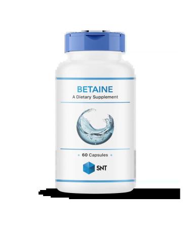 SNT Betain hydrochloride betaine HCl 60 capsules - Buy Online on GoSupps.com